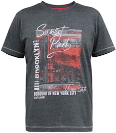 D555 Bramfield Sunset Park Brooklyn T-Shirt Black